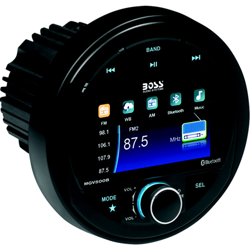 BOSS Audio MGV500B In-Dash Gauge Digital Media AM/FM Receiver
