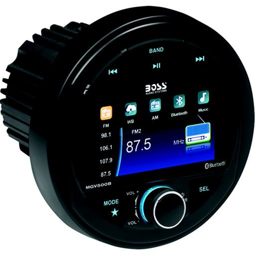 BOSS Audio MGV500B In-Dash Gauge Digital Media AM/FM Receiver