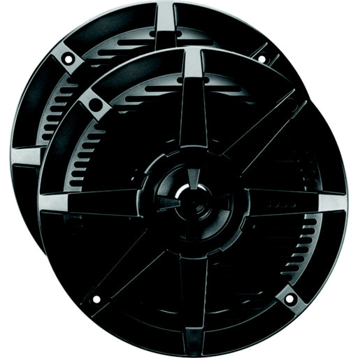 Boss 6-1/2" Marine Speakers, Black, pr.