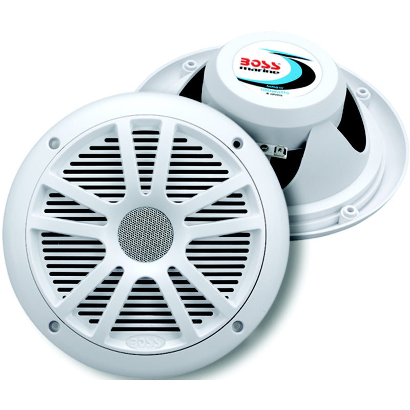 6-1/2" 2-Way Marine Speakers, White