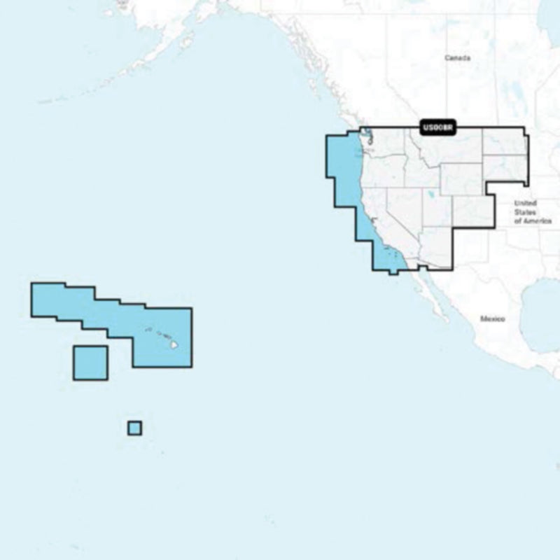 Navionics 010C137130 Navionics+ Cartography, U.S. West