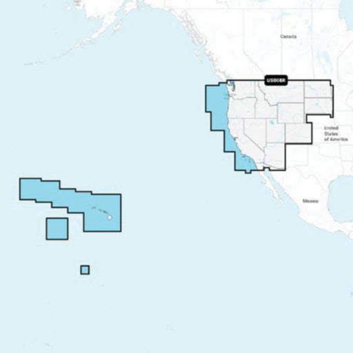 Navionics 010C137130 Navionics+ Cartography, U.S. West
