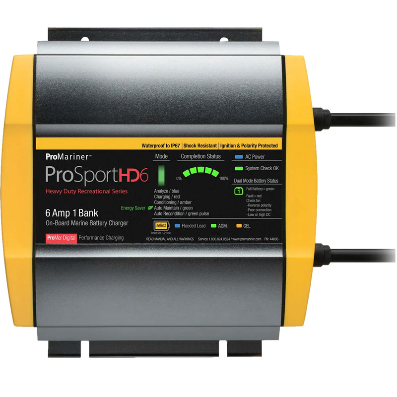 ProMariner ProSport 44006 Battery Charger 6A 12V 1-Bank