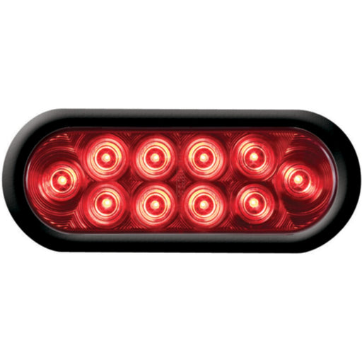Optronics STL72RK Waterproof Stop & Turn LED Oval Tail Light Kit, Polycarbonate Lens & Housing