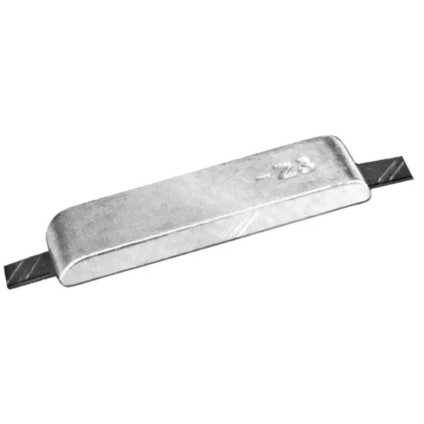 Aluminum Hull Anode with Aluminum Strap 5" x 2-1/4" x 1" CMT-Z06AA
