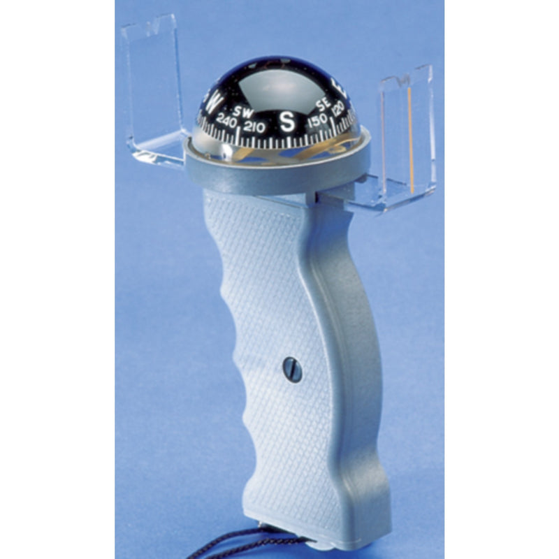 Davis 215 Illuminated Hand Bearing Compass, Grey