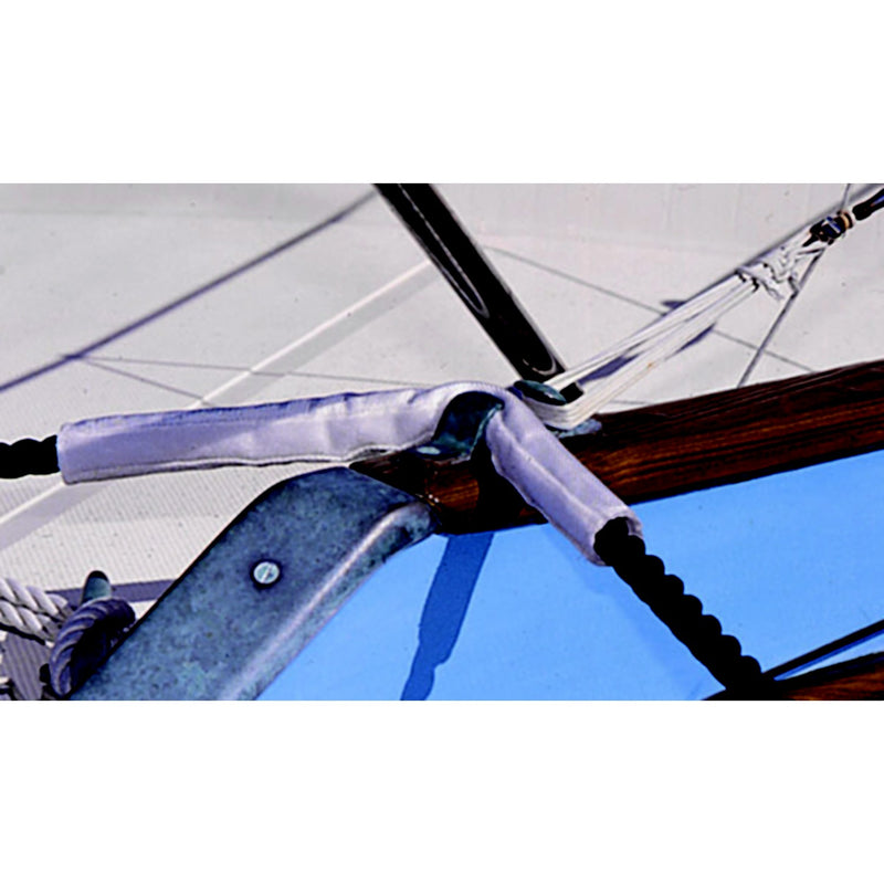 Davis 395 Secure Removable Chafe Guards, White, 1 pr/bag