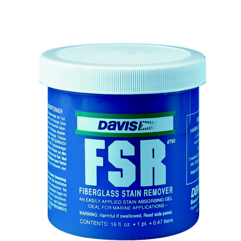 Davis FSR Fiberglass Stain Remover, 16 oz.