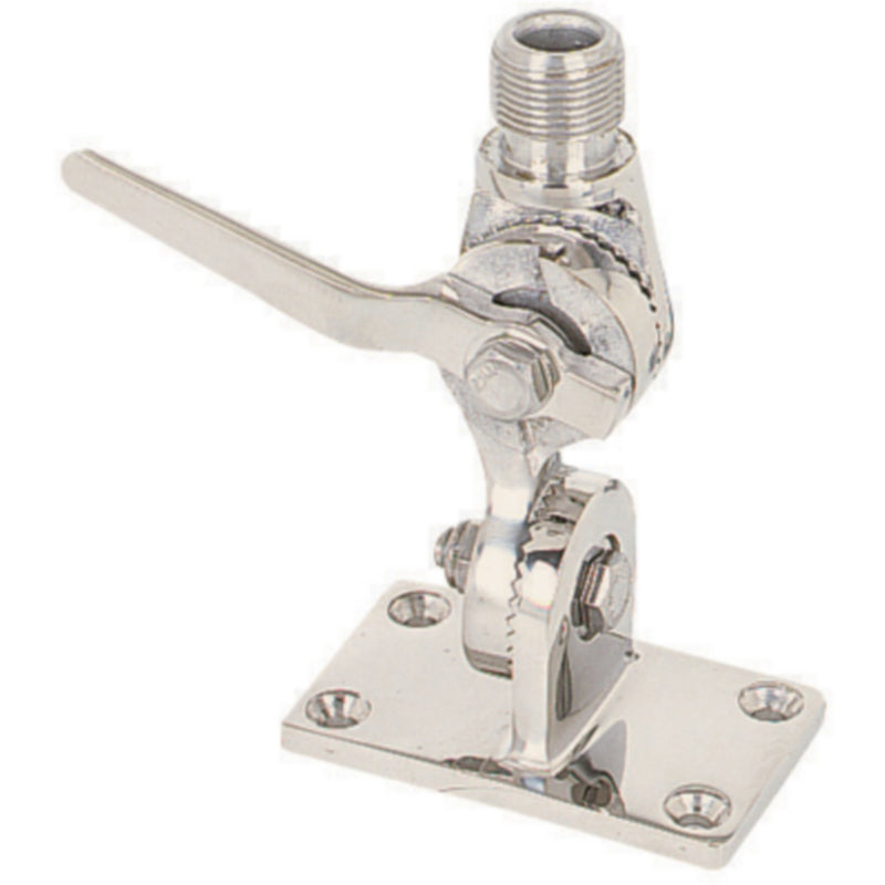 Stainless Steel Heavy Duty 4-Way Ratchet Mount