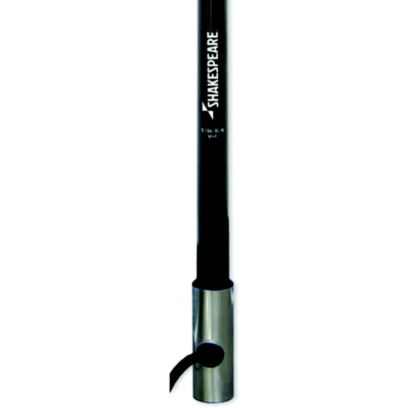 167-5104BLK 5104 4' Classic VHF Antenna, Black
