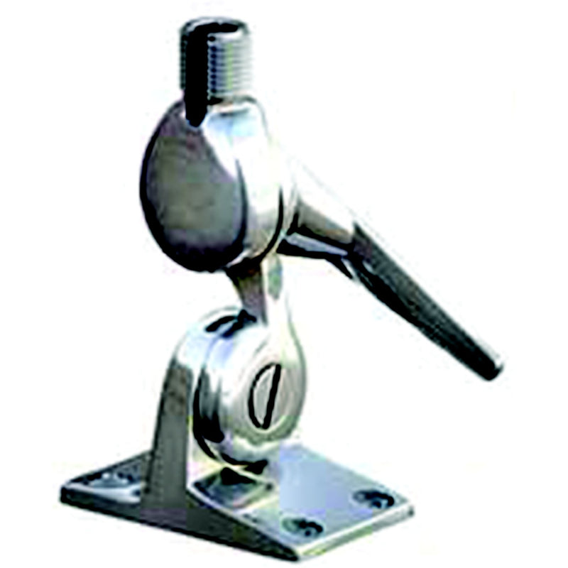 Stainless Steel Custom Look Four Way Ratchet Mount