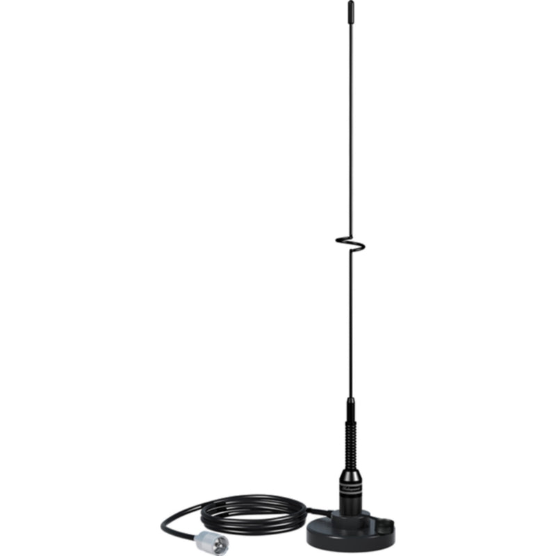 5218 19" SS VHF Whip Antenna w/Magnetic Mount