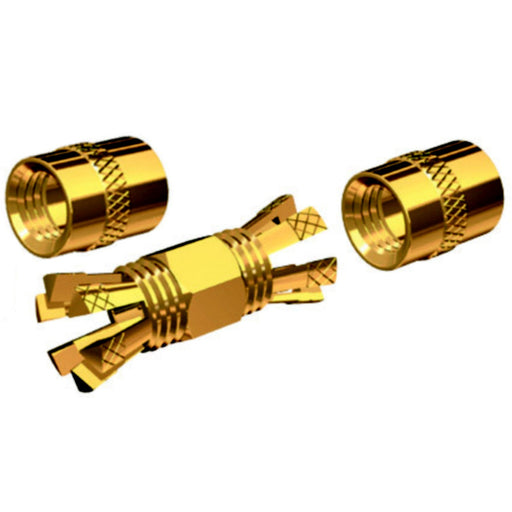 PL258 Gold Plated Solderless Double Female VHF Radio Connector
