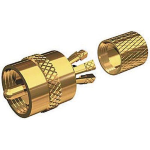 PL258 Gold Plated Solderless VHF Radio Connector