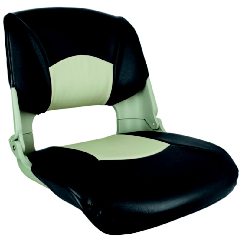 Springfield Skipper Seat With Cushions, Charcoal/Gray/Gray Shell
