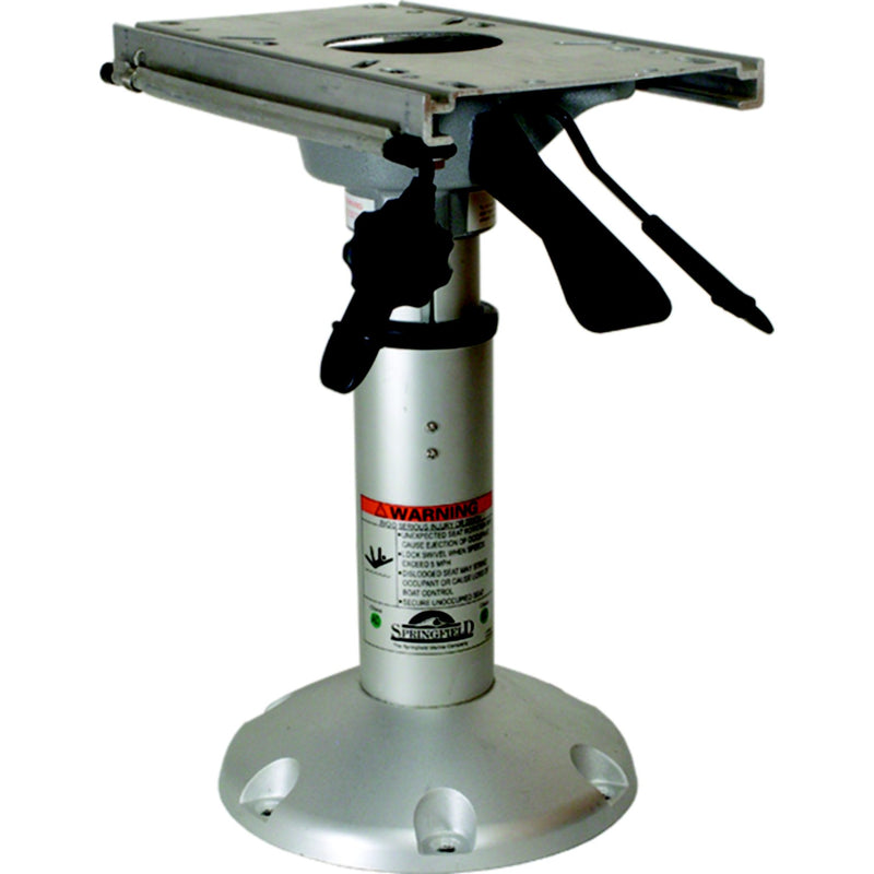 Springfield 2-3/8" Series Regular Mainstay Package 14"-20" (Includes Pedestal, Base and Locking Slide & Swivel)