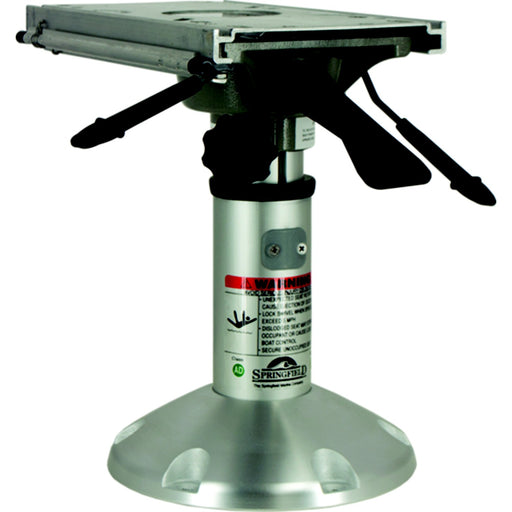 Springfield 2-3/8" Series Low-Profile Mainstay Package 12-1/2" - 15-1/2" (Includes Pedestal, Base and Locking Slide & Swivel)