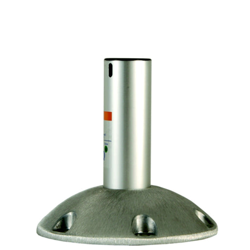 Springfield 2-3/8" Series Explorer Fixed Height Locking Pedestal, Satin Finish