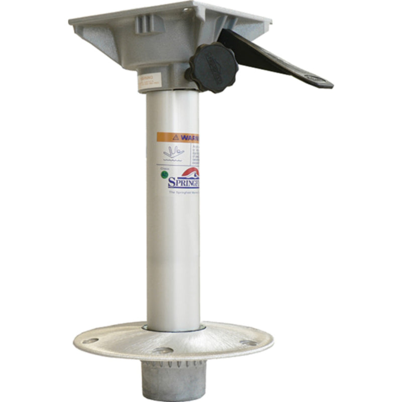 Springfield Plug-In 2-3/8" Locking 3-Piece Pedestal Set (Includes Seat Mount, Post and Base)