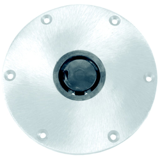 Springfield Plug-In™ 9" Round Aluminum 2-3/8" Base, Satin Finish