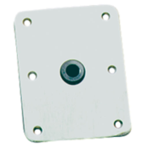 Springfield KingPin 7" x 7" Square Aluminum Base, Satin Finish