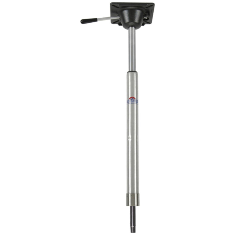 Springfield KingPin Power-Rise Stand-Up Pedestal 22.5" to 29.5", Satin Finish