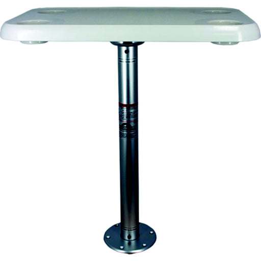 Dock Edge 1690207 Stowable Table Package, Rectangular Tabletop