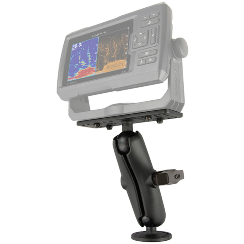 Ram Ball Universal Mount With 6-1/4" X 2" Plate, 1" Ball