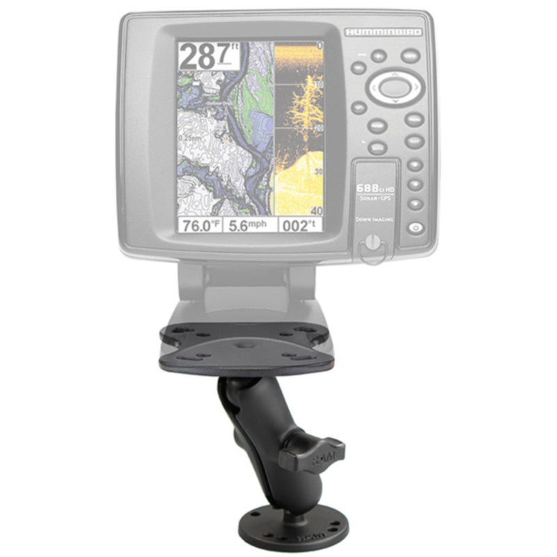 Ram Ball Mount For Select Humminbird And Lowrance, 1"