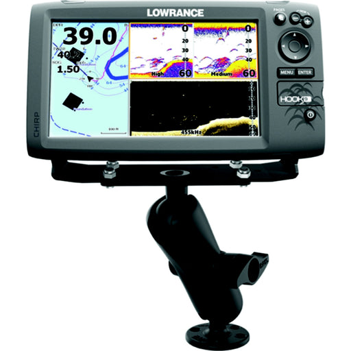 RAM RAMD115 Universal D Size Ball Mount For 9"-12" Fishfinders & Chartplotters
