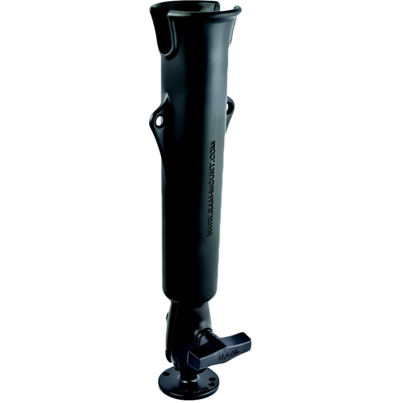 RAM-TUBE™ 2008 Fishing Rod Holder with Round Flat Surface Base