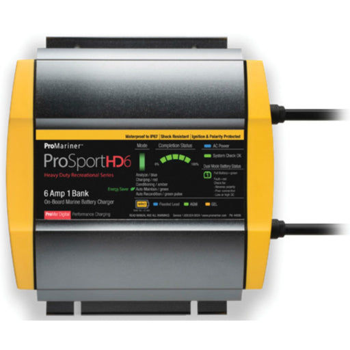 ProMariner 44021 Prosporthd Series USA Batttery Charger, 20 Amps, 3 Bank
