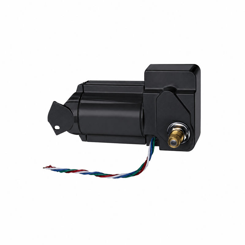 Wexco 12V 2-Speed Marine Wiper Motor – 1” Shaft – 80° Sweep – Black