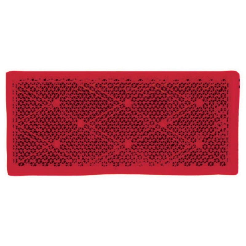 Red Reflector-Stick On 2/Pk