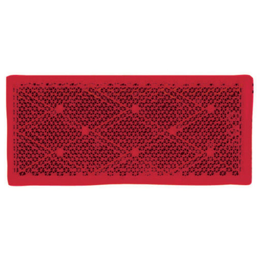 Red Reflector-Stick On 2/Pk