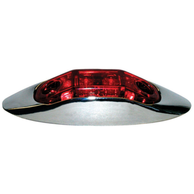 Anderson LED Clearance/Side Marker Light Kit With Chrome Bezel