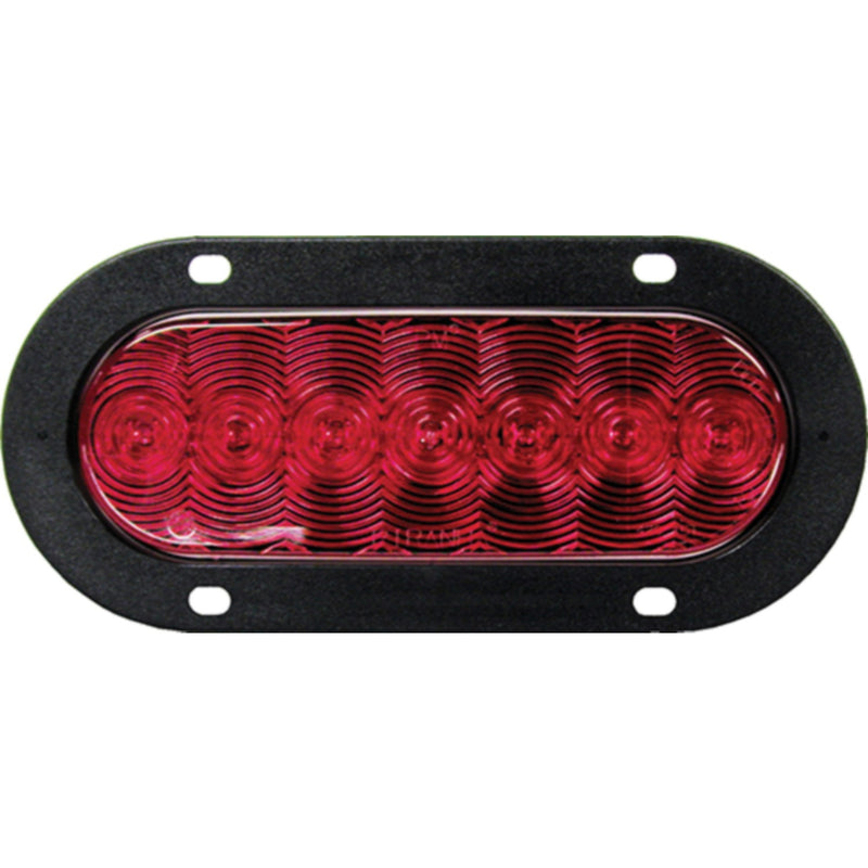 LED Flange Mt Oval Stop, Turn & Tail Light Kit