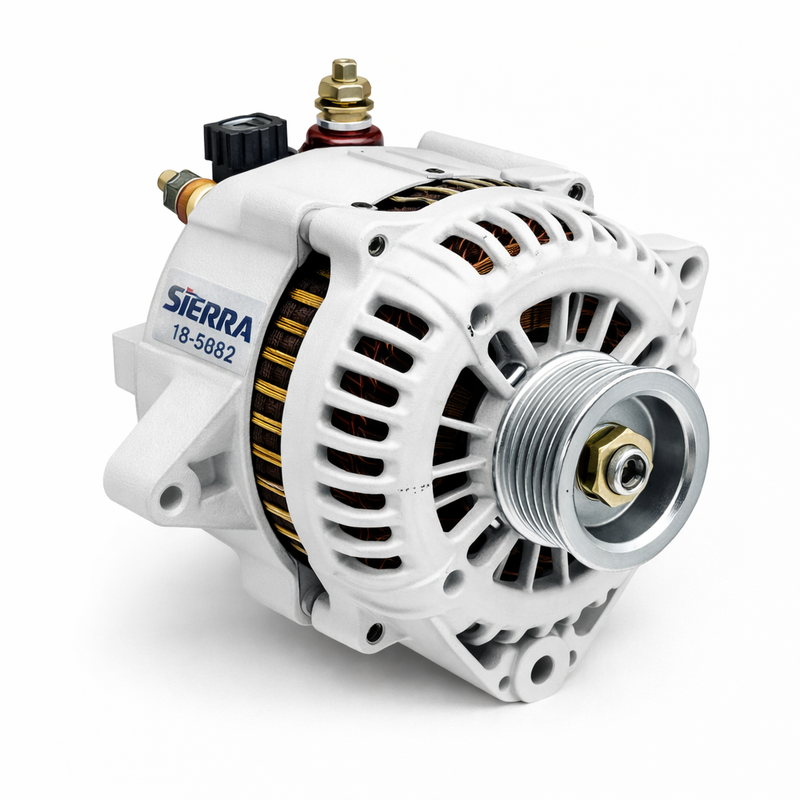 Sierra Marine Alternator - High-Output Charging System