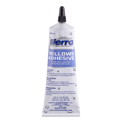 Sierra Bellows Adhesive 18-9031-1; individual component shown; see sales unit for supplied quantity