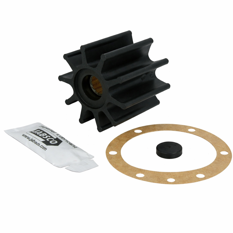Jabsco Neoprene Impeller Kit 17370-0001-P – Flexible Raw Water Pump Service Kit
