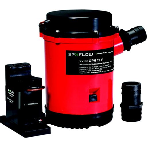 2200 GPH Heavy Duty Automatic Bilge Pump with Electro-Magnetic Switch,, 12V