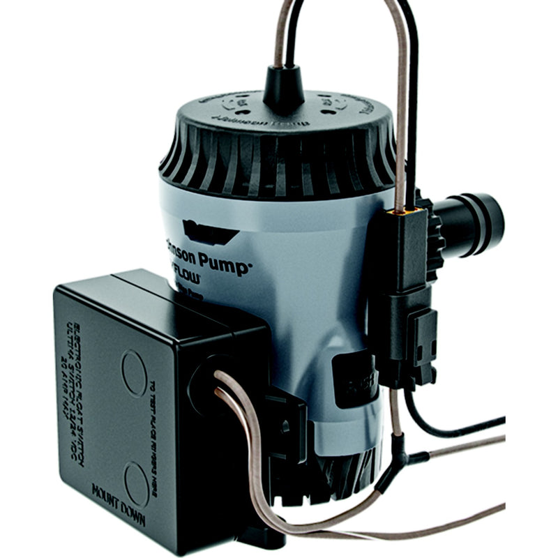 Johnson Pump 101363601 Aqua Void Automatic Pump - Ultima Combo, 800 GPH