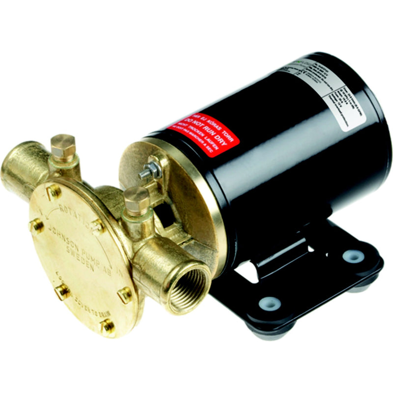 Johnson Pump F38B-19 12V 9.2 GPM Pump for Bilge Pumping, Deckwash, Water Circulation and More