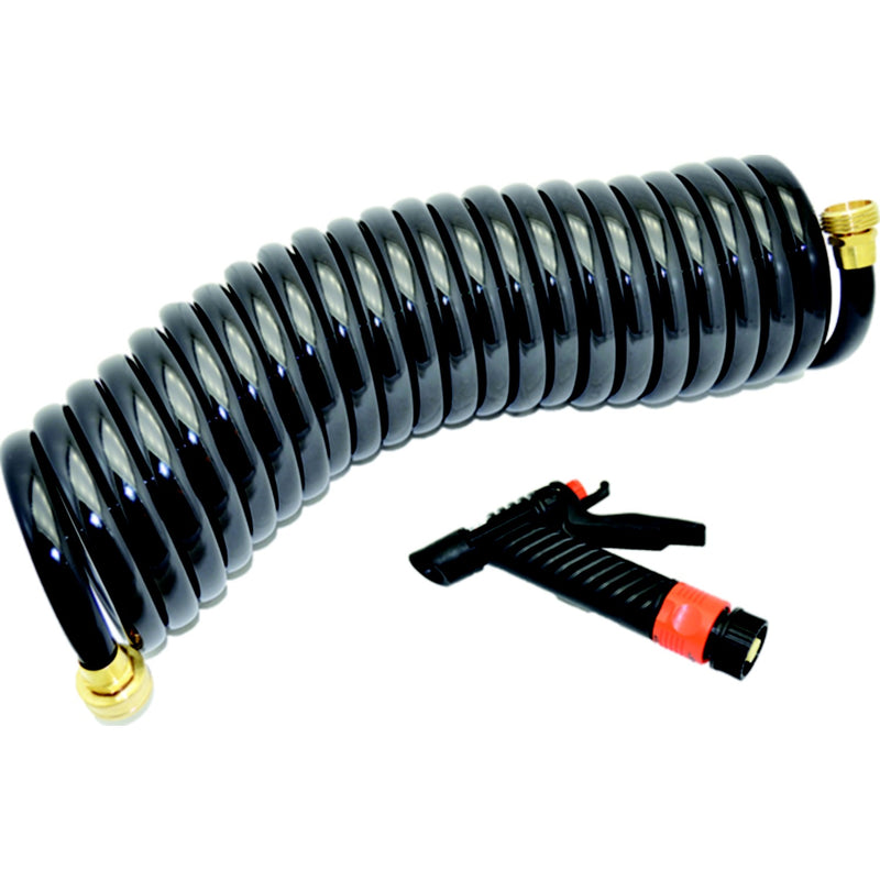Johnson Pump 1061501 Washdown Spray Pistol/Connector w/Hose, 1/2" x 25'