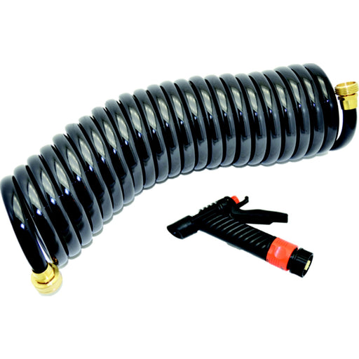 Johnson Pump 1061501 Washdown Spray Pistol/Connector w/Hose, 1/2" x 25'