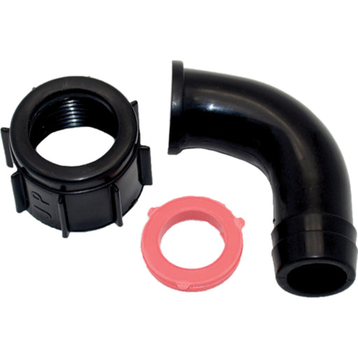 Johnson Pump 92205 DuraPort 90° Connection For 500-1000 GPH Cartridge Bilge Pumps