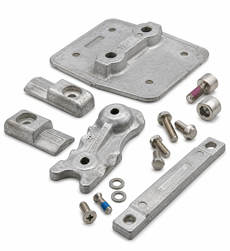 Mercury Marine 8M0207809 Aluminum Anode Kit – Verado 5.7L V10 350–425 HP