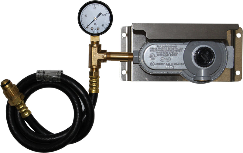 Dickinson Two-Stage 11" Regulator with Gauge & Bracket 19-162