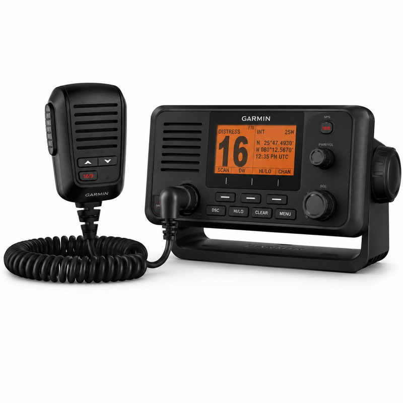 Garmin VHF 215 AIS Fixed-Mount Marine Radio with DSC & GPS
