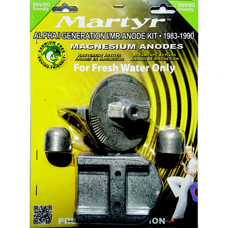 Mercruiser Al;pha I Gen I Anode Kit, Magnesium